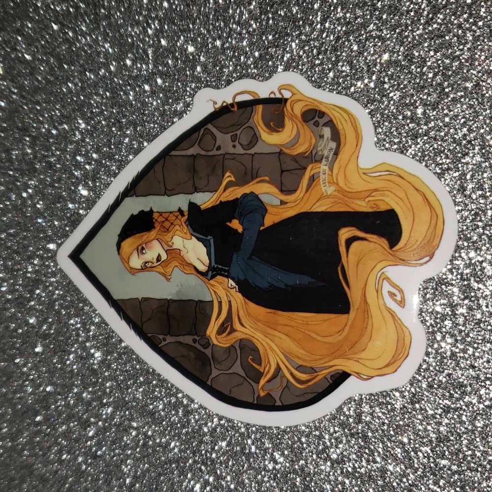 FAIRY TALE waterproof Sticker Gothic Disney Rapunzel